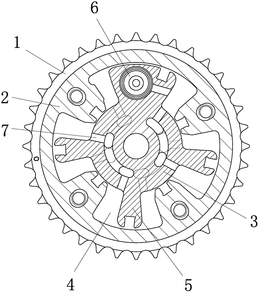 Variable valve timing mechanism with intermediate lock function