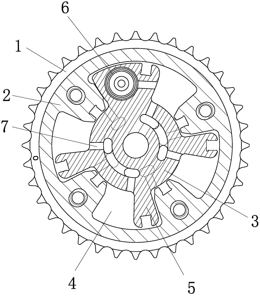 Variable valve timing mechanism with intermediate lock function