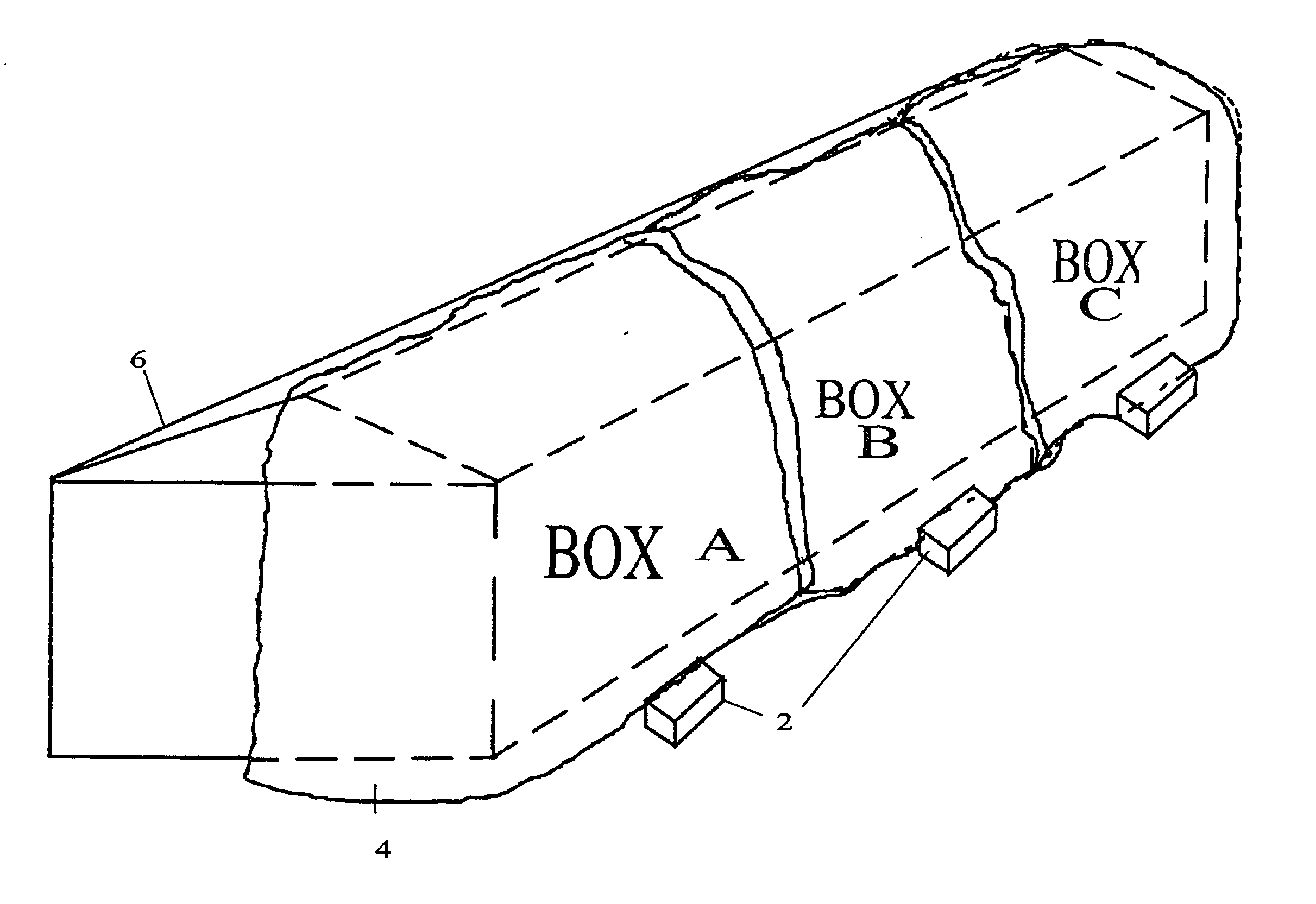 Inflatable protective home barrier