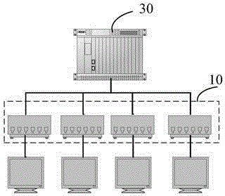 LTE-based two-way network communication method and device