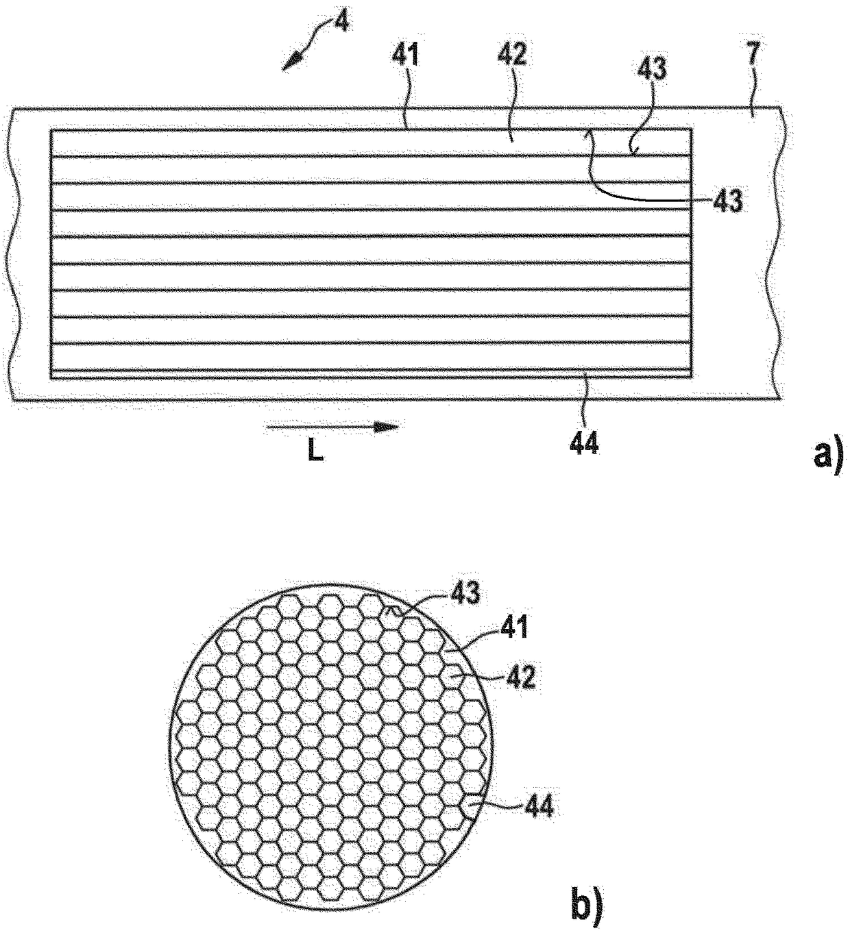 Air preparation device for use in an air flow path of an air-conditioning system in a mobile device