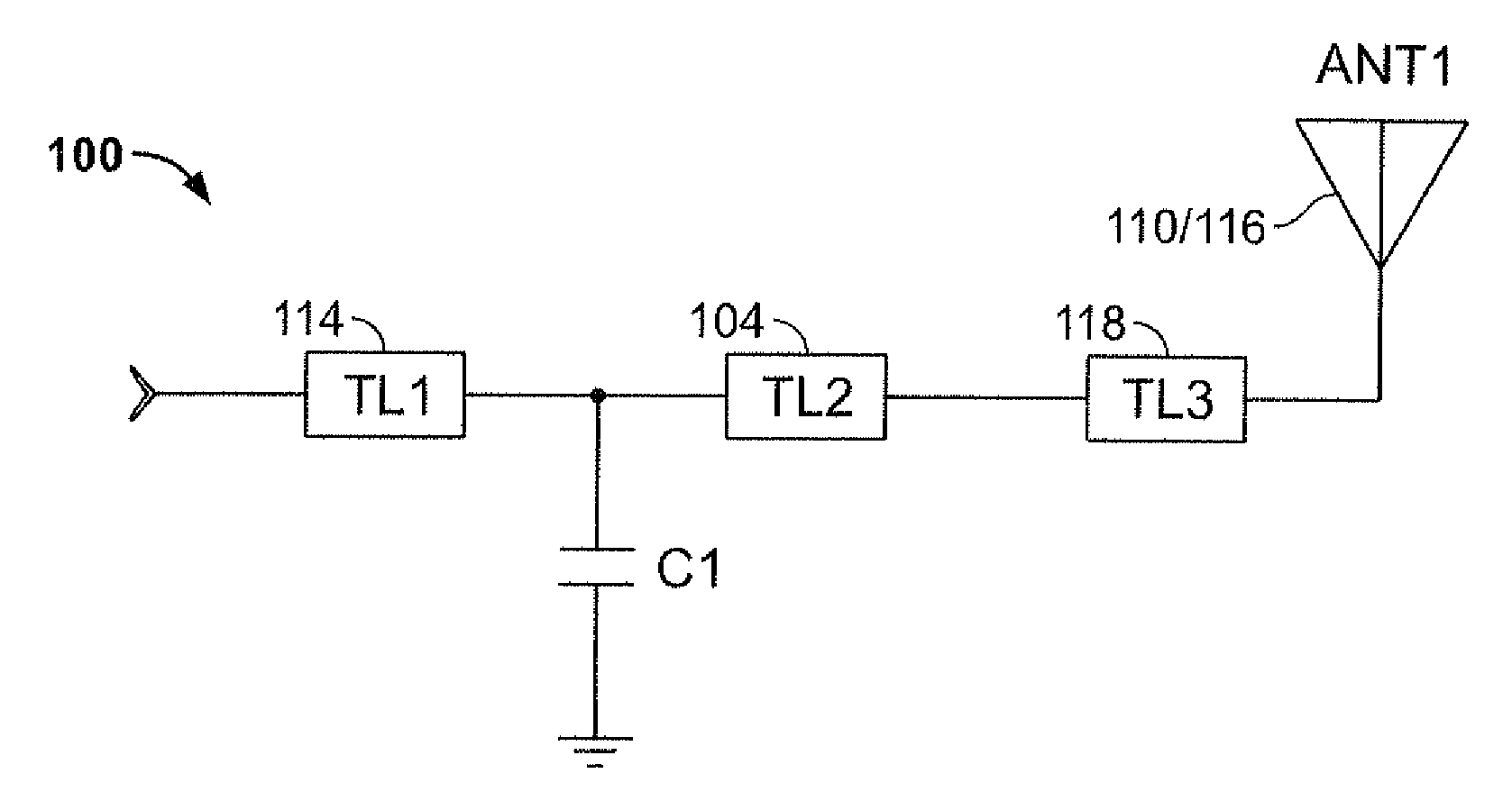 Low visibility, fixed-tune, wide band and field-diverse antenna with dual polarization