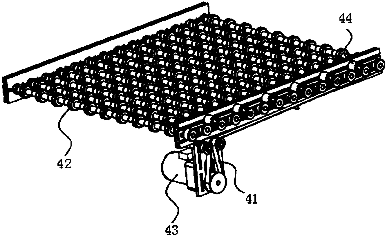 Plate placing machine with temporary storage function