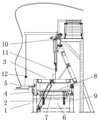 Refrigerator door foaming production line