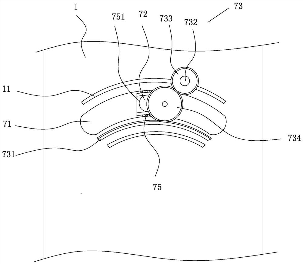 High-speed edge sealing device for KN95 mask