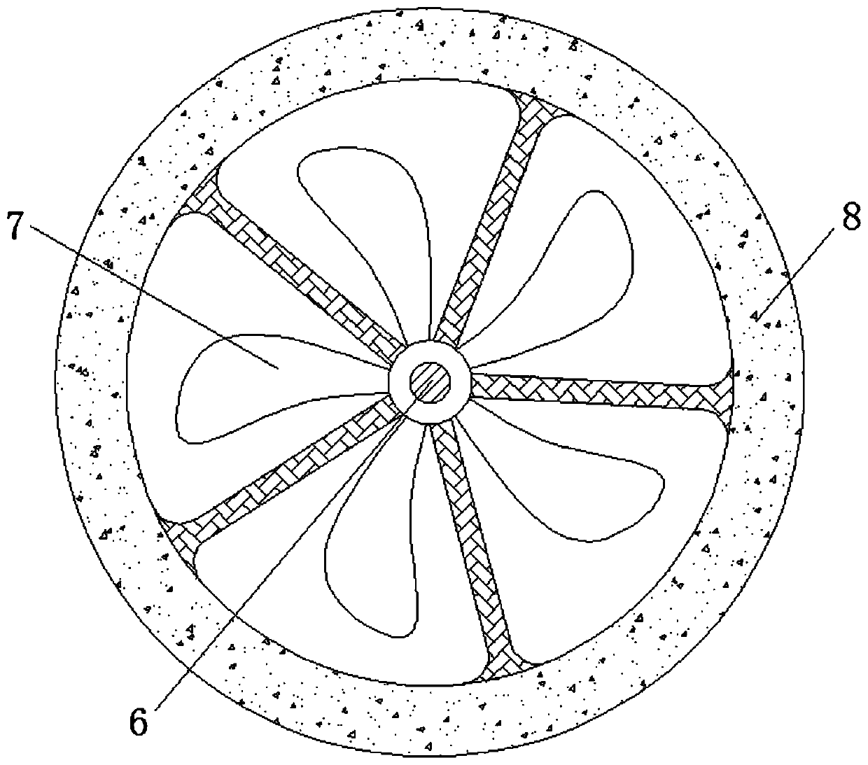 Hard disk fixing device based on electromagnetic induction principle