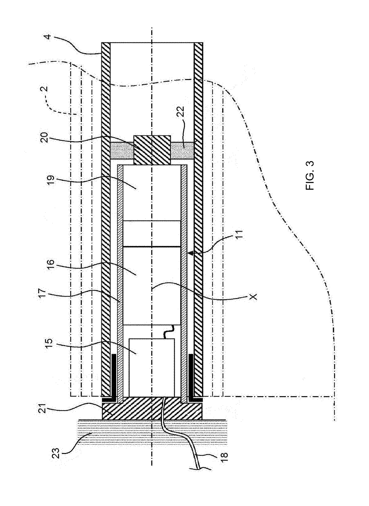 Operating control method of a motorized driving device of a home automation installation