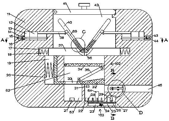 Medical hemostatic gauze recovery equipment