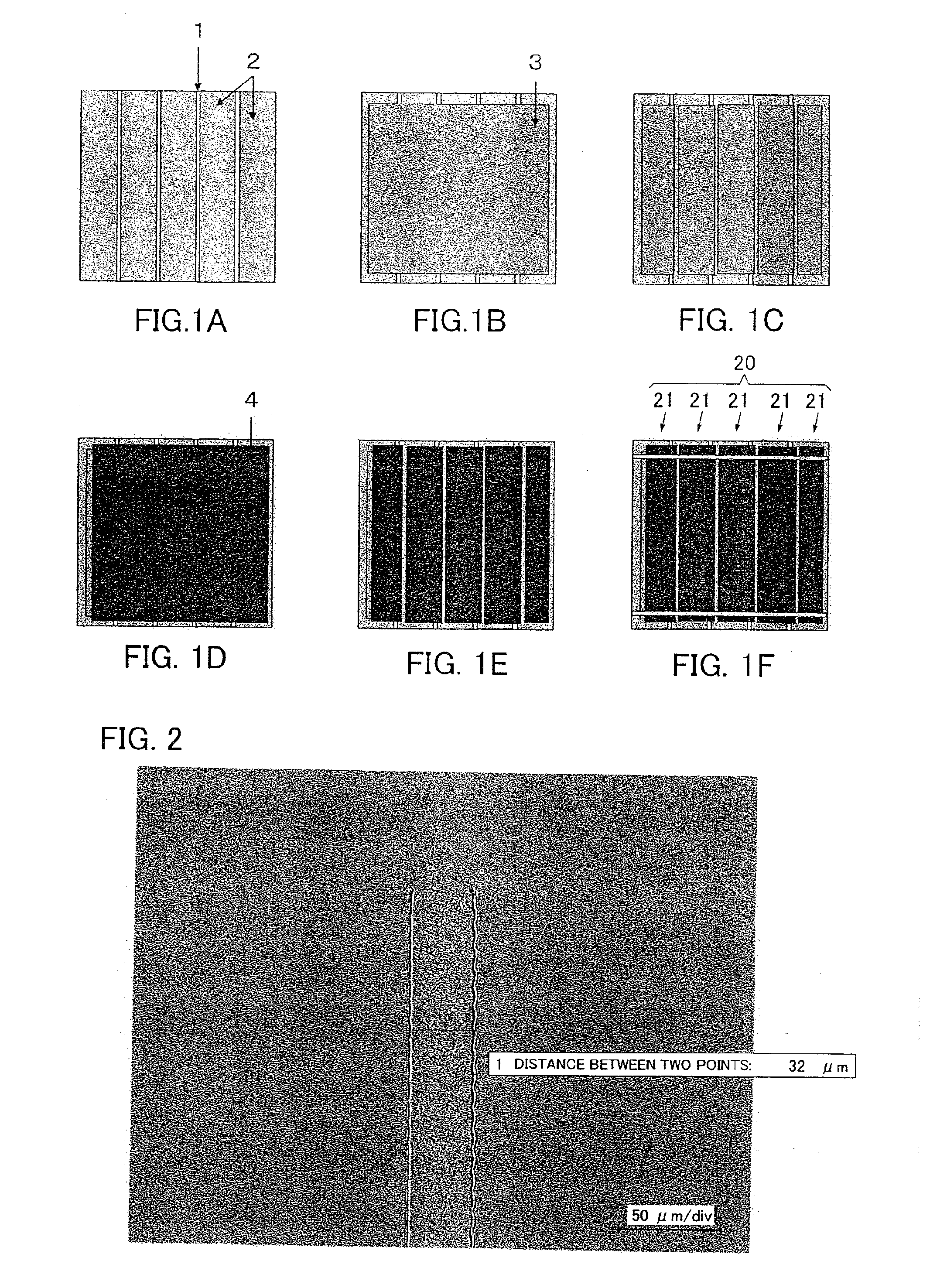 Integrated organic light-emitting device, method for producing organic light-emitting device and organic light-emitting device produced by the method