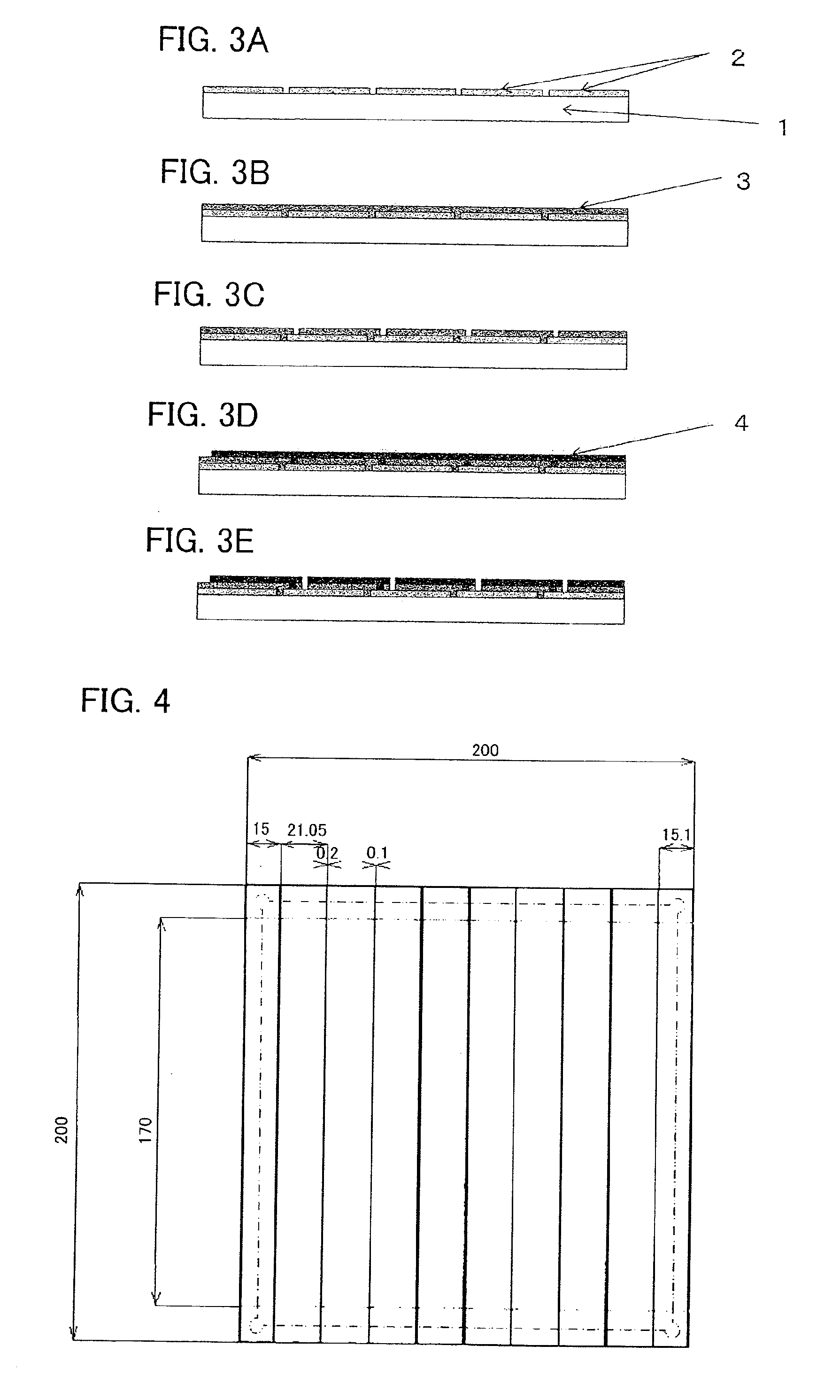 Integrated organic light-emitting device, method for producing organic light-emitting device and organic light-emitting device produced by the method