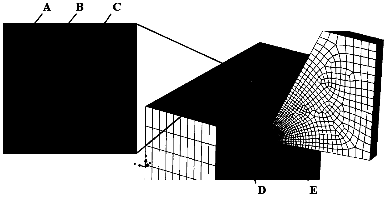 Method for quickly selecting CFRP three-dimensional mesoscopic cutting simulation mass scaling coefficient