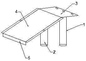 Mine machine loading supporting device