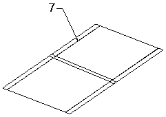 Mine machine loading supporting device