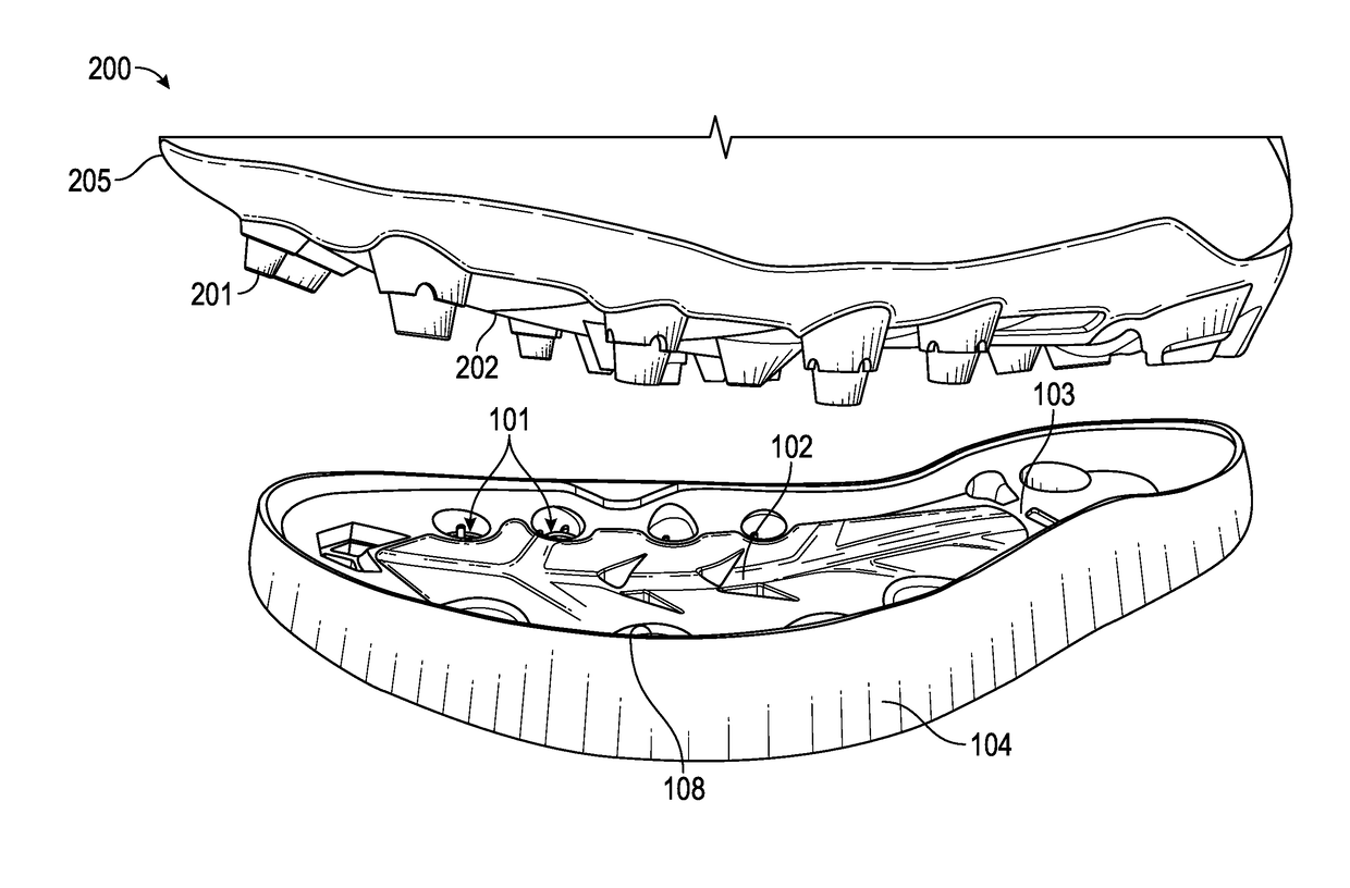 Protective cover for cleated athletic shoes