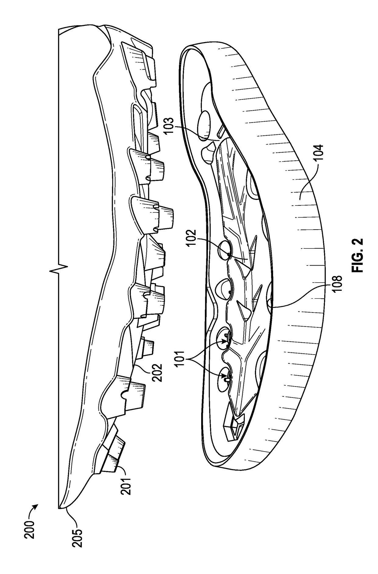 Protective cover for cleated athletic shoes