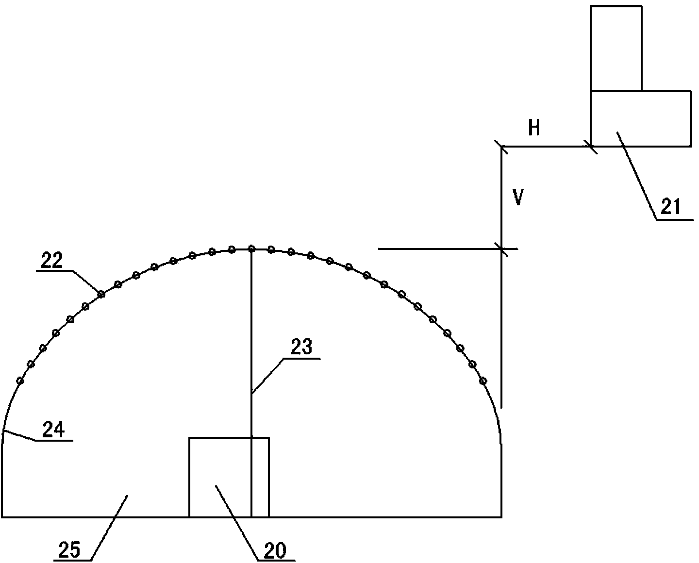 Comprehensive damping method for blasting of tunnel passing through heritage conservation building