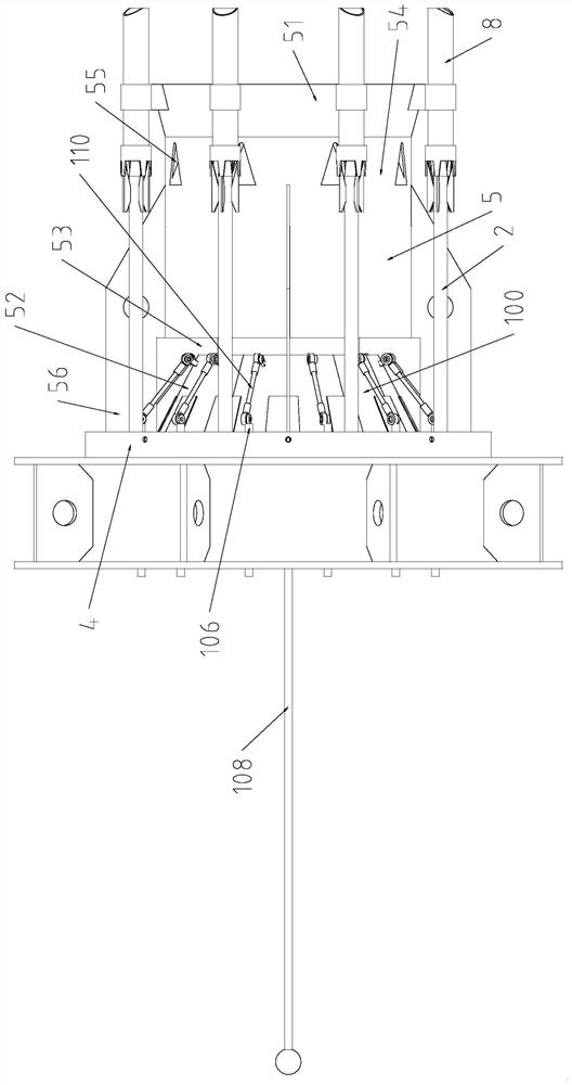 Gas flow vector control device