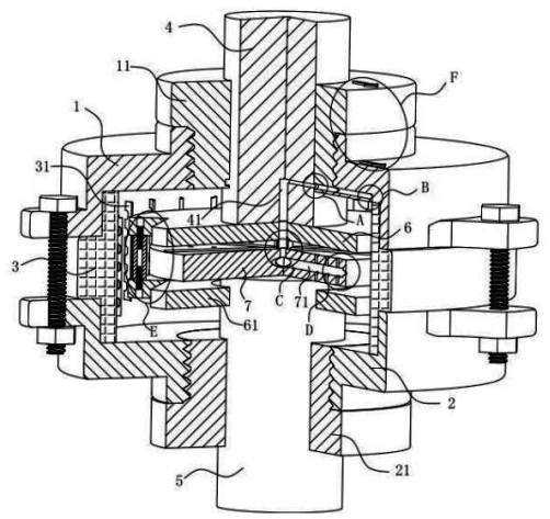 Novel magnetic force safety type coupler