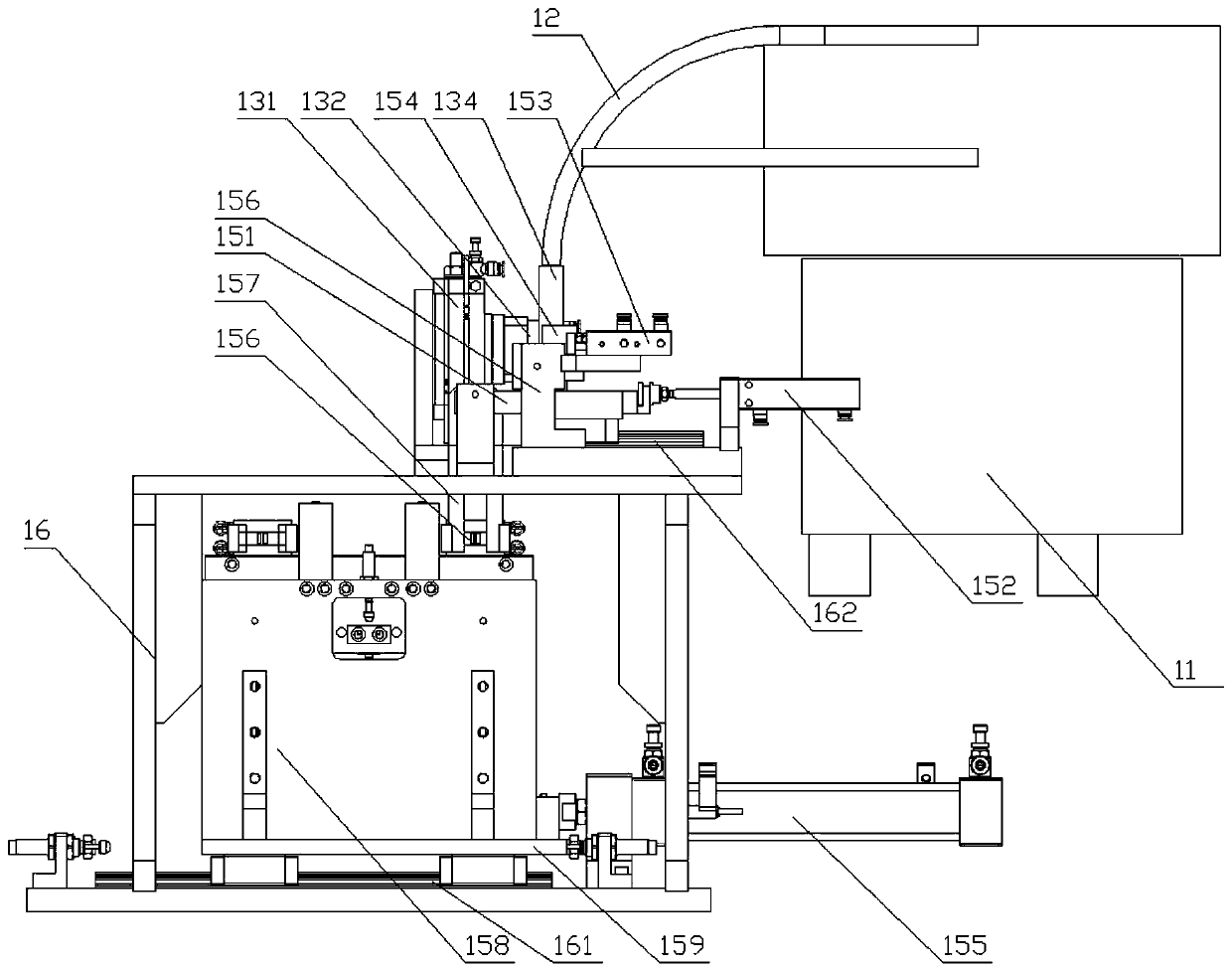 Sound connecting part automatic assembling system