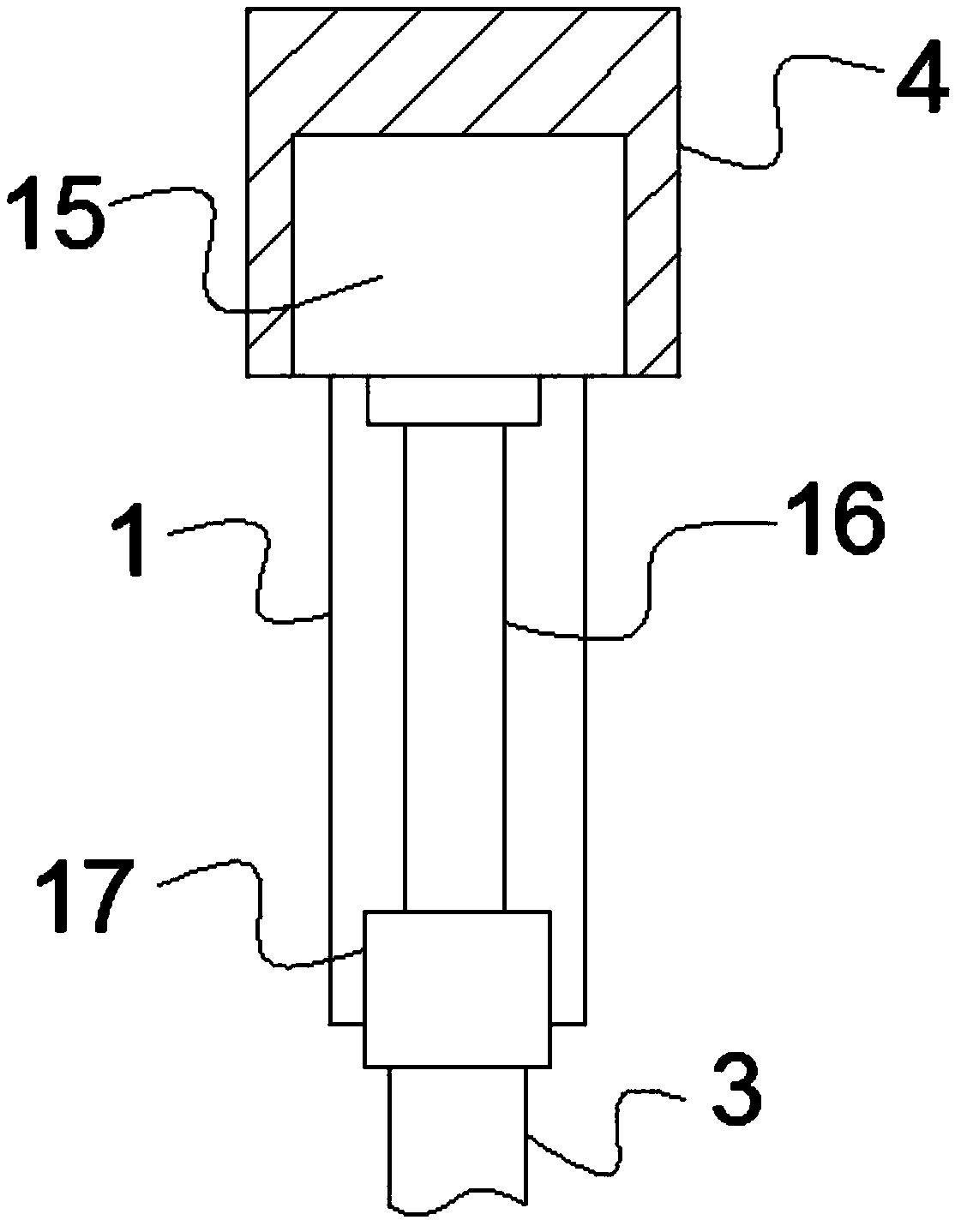 Rooting type photovoltaic panel solar power generating device for desert regions