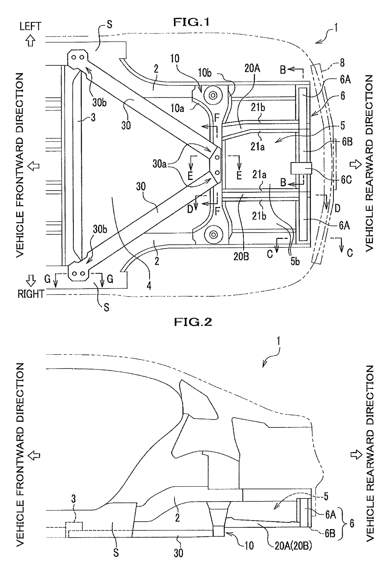 Rear vehicle body structure