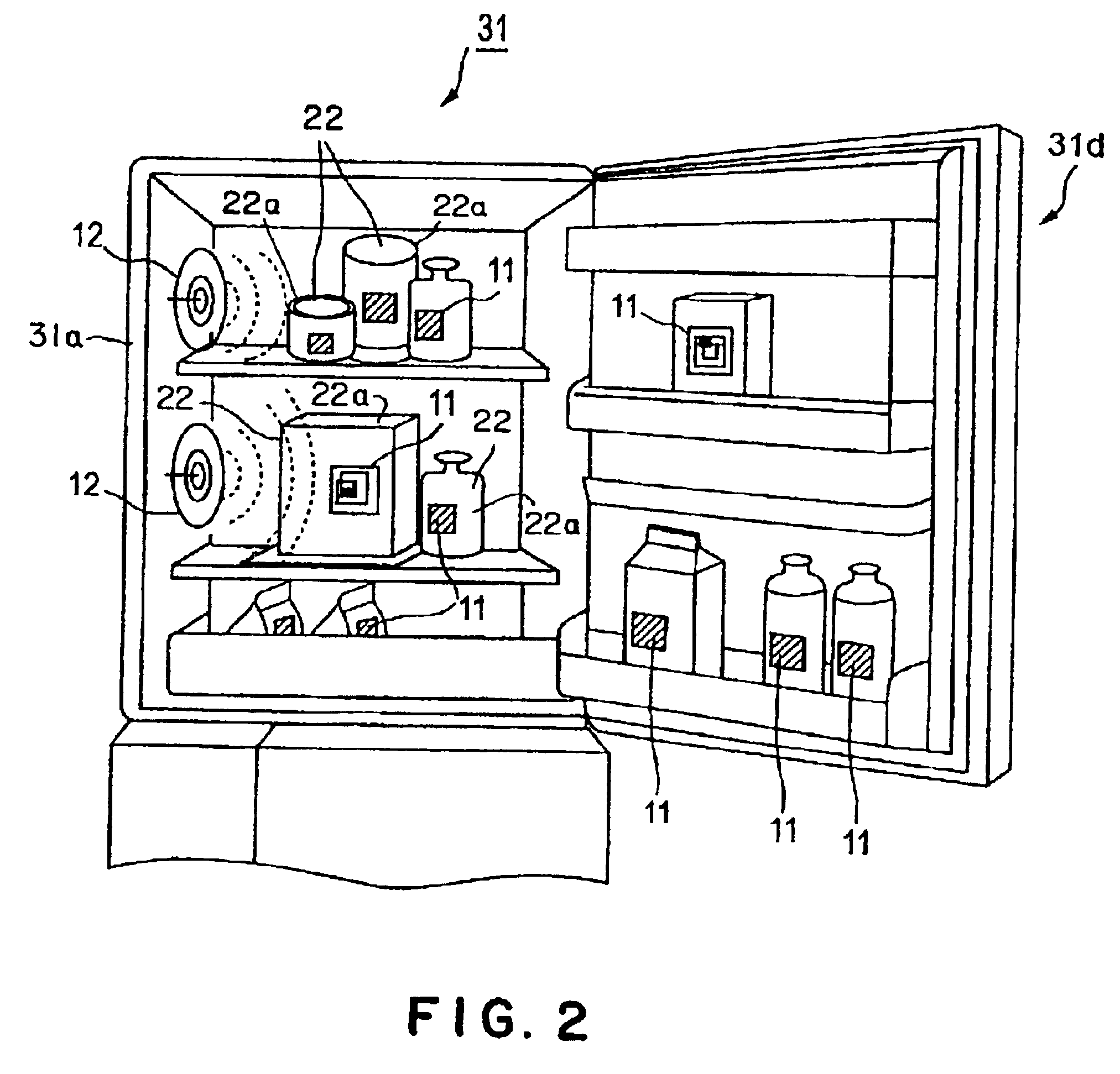 Automatic refrigerator system, refrigerator, automatic cooking system, and microwave oven