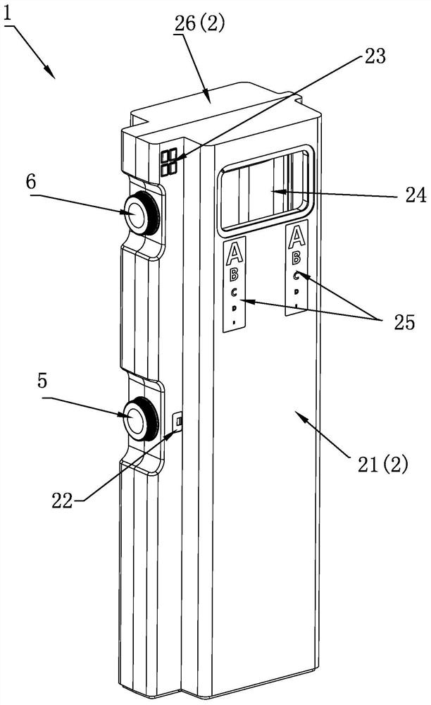 Therapeutic instrument for correcting myopia by naked-eye staring