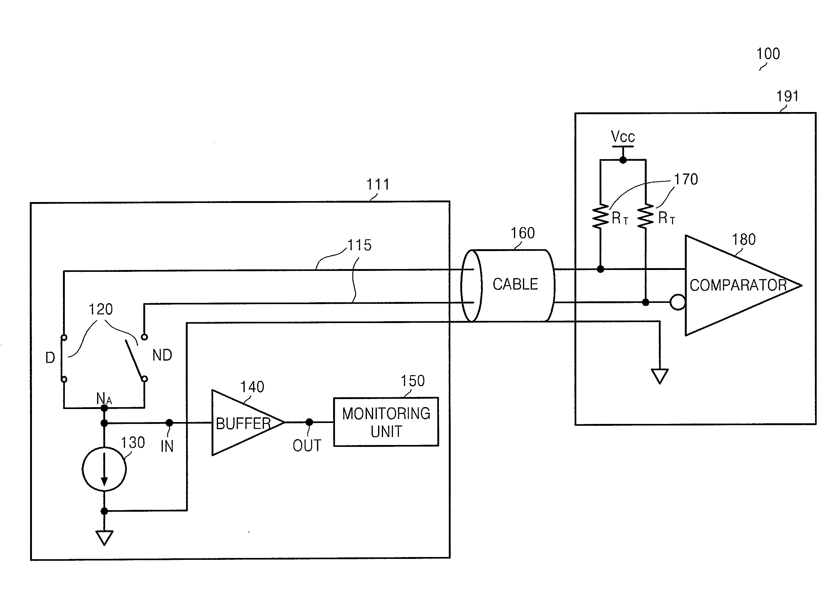 Transmitter for automatically detecting power-down of receiver and system including the same