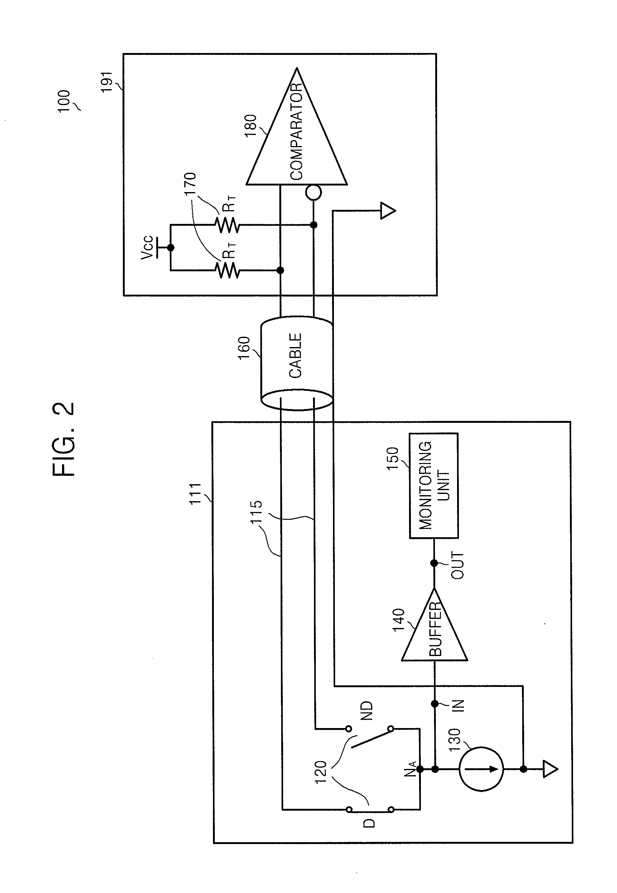 Transmitter for automatically detecting power-down of receiver and system including the same