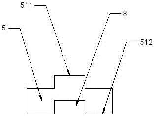 Chicken foot skin removing mechanism