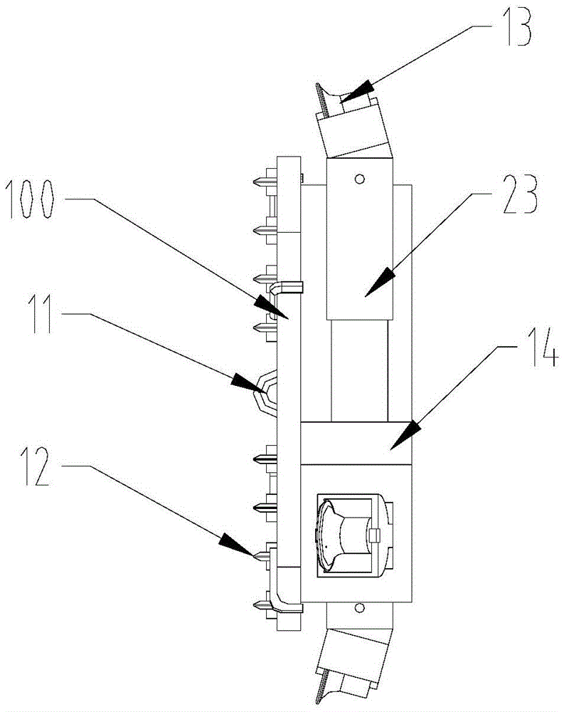 Tunneling machine, cutting portion thereof and cutting method