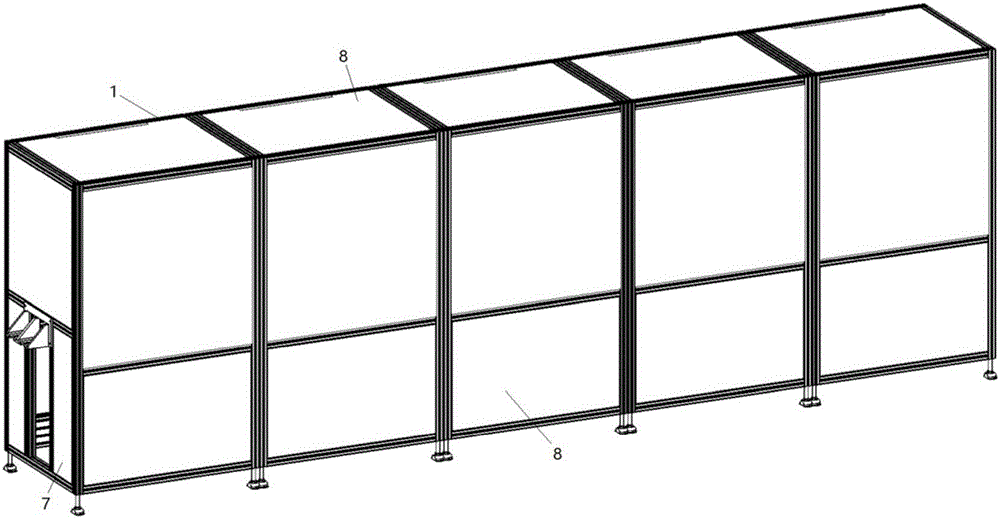 Automatic coating device and coating method of surface coatings of medical catheter