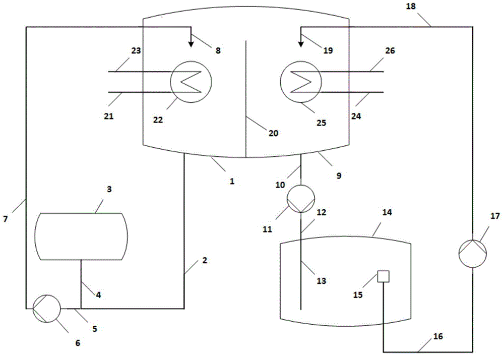 Distributed energy resource station absorption type cold storage and heat storage dual-purpose energy storer