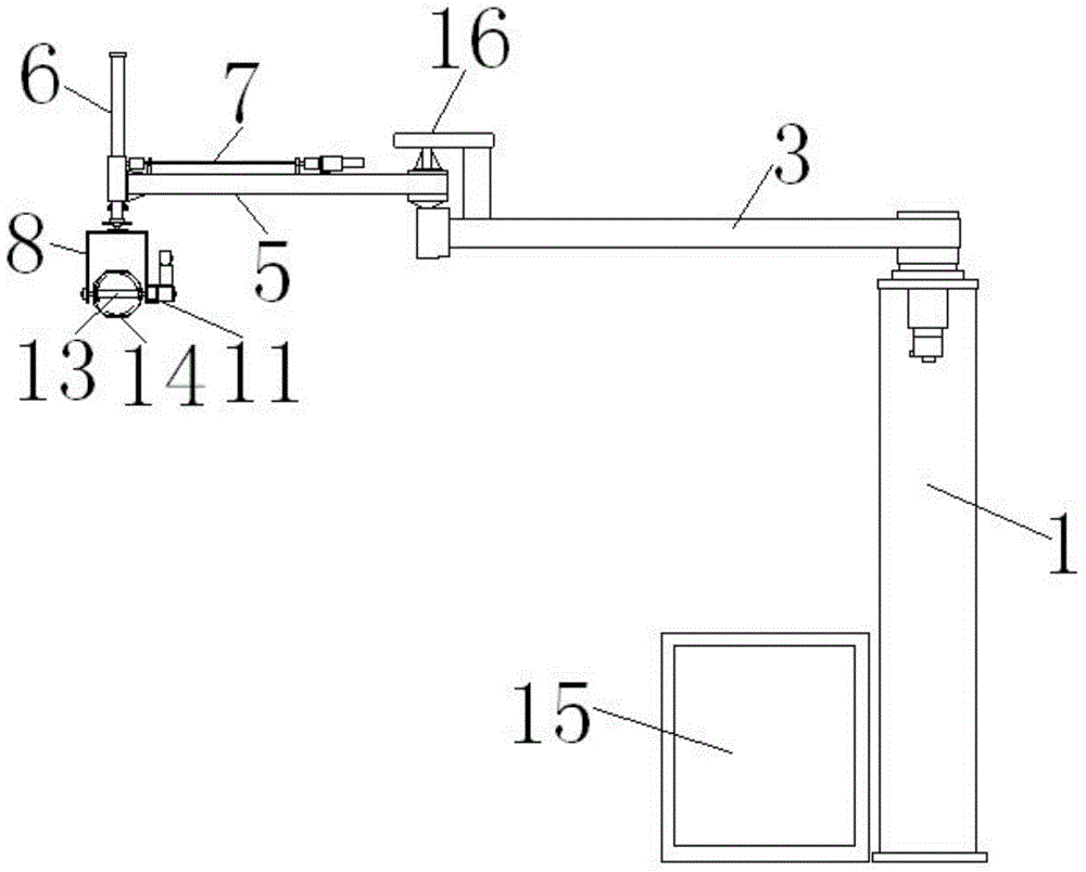 Sealing head flaw detection mechanism