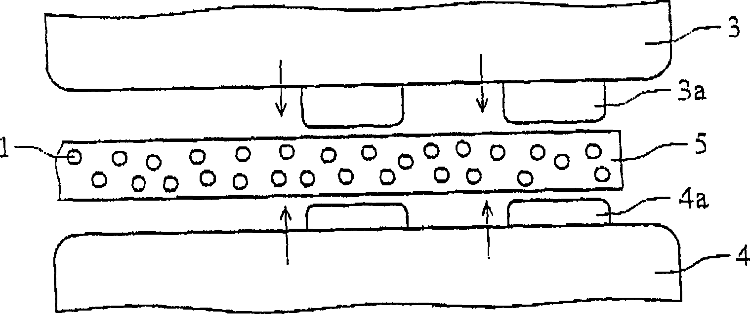 Composite scab structure and producing method thereof