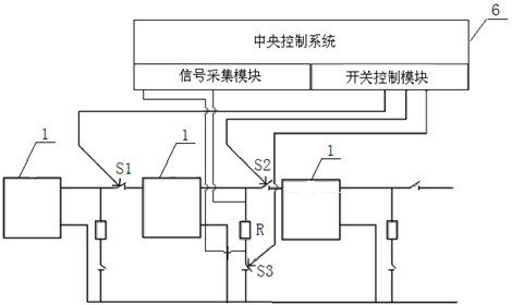 Method for on-line detecting faults of photovoltaic cells in solar photovoltaic power station on line