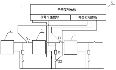 Method for on-line detecting faults of photovoltaic cells in solar photovoltaic power station on line