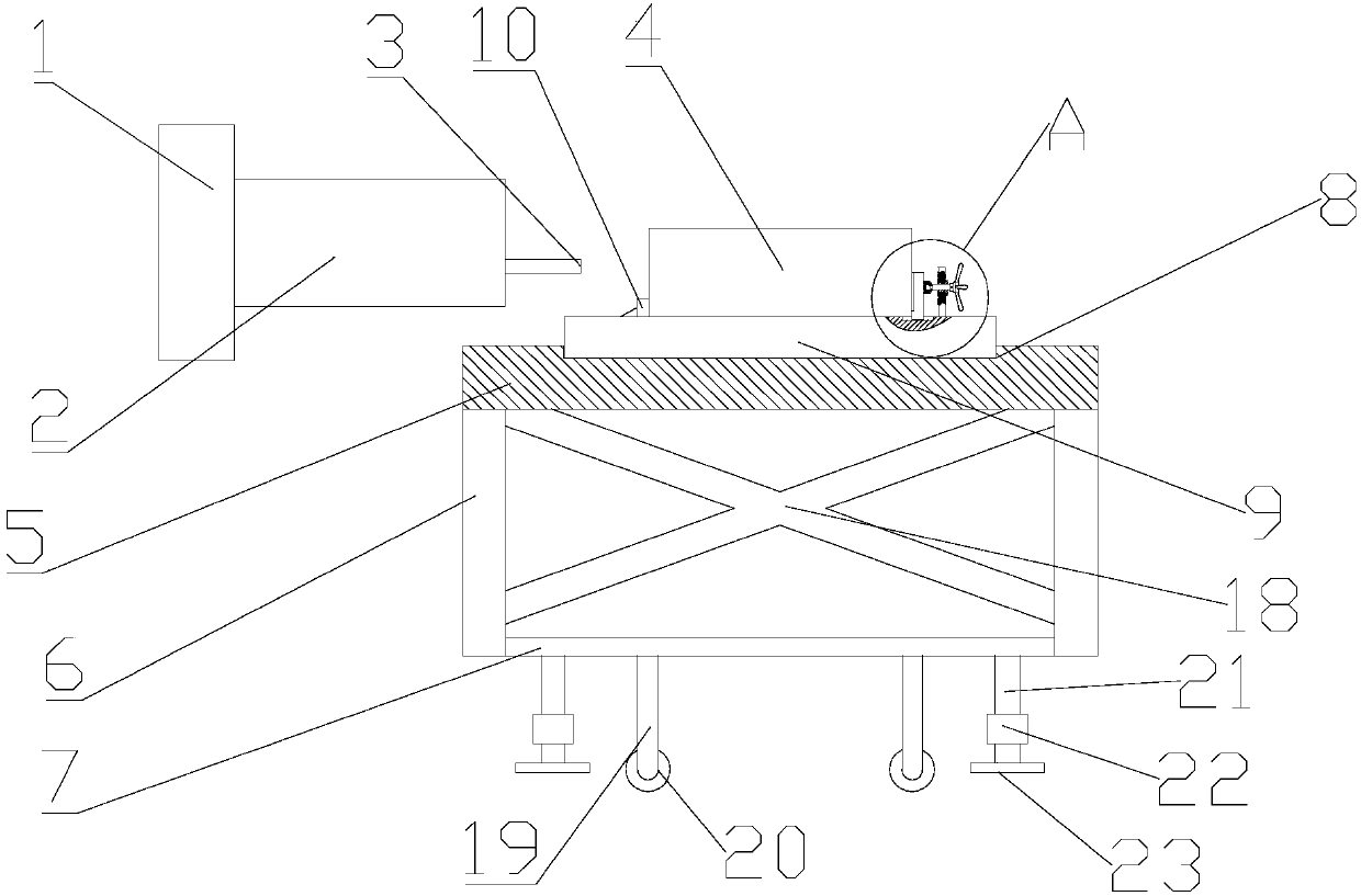 Automatic detecting device for selenium drum of printer