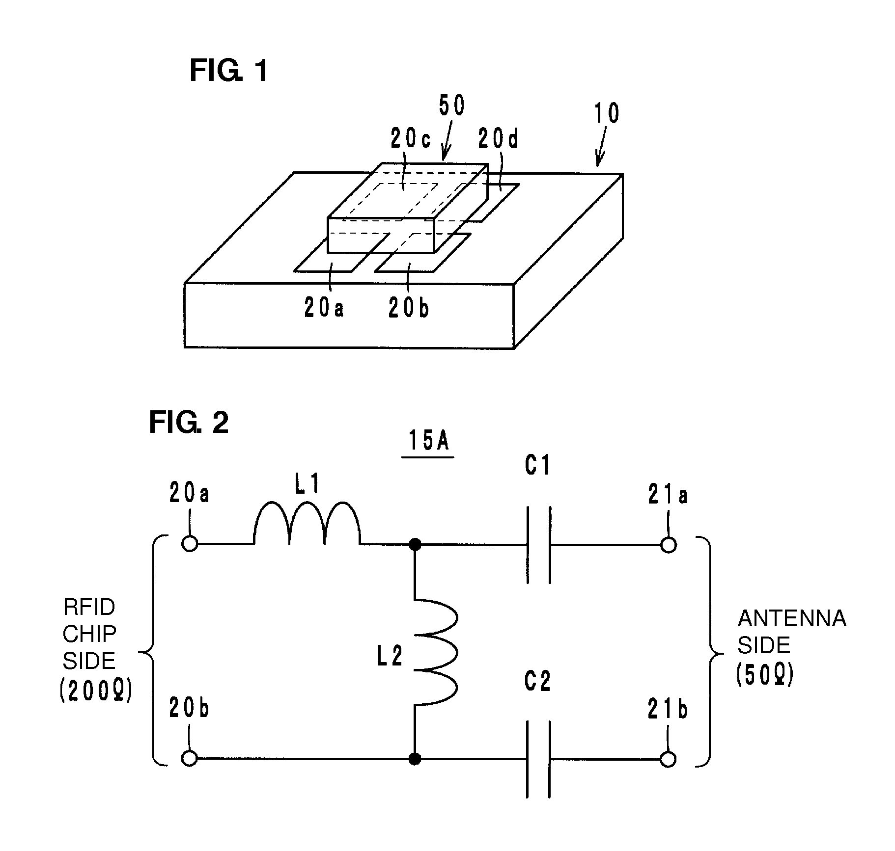 RFID chip package and RFID tag