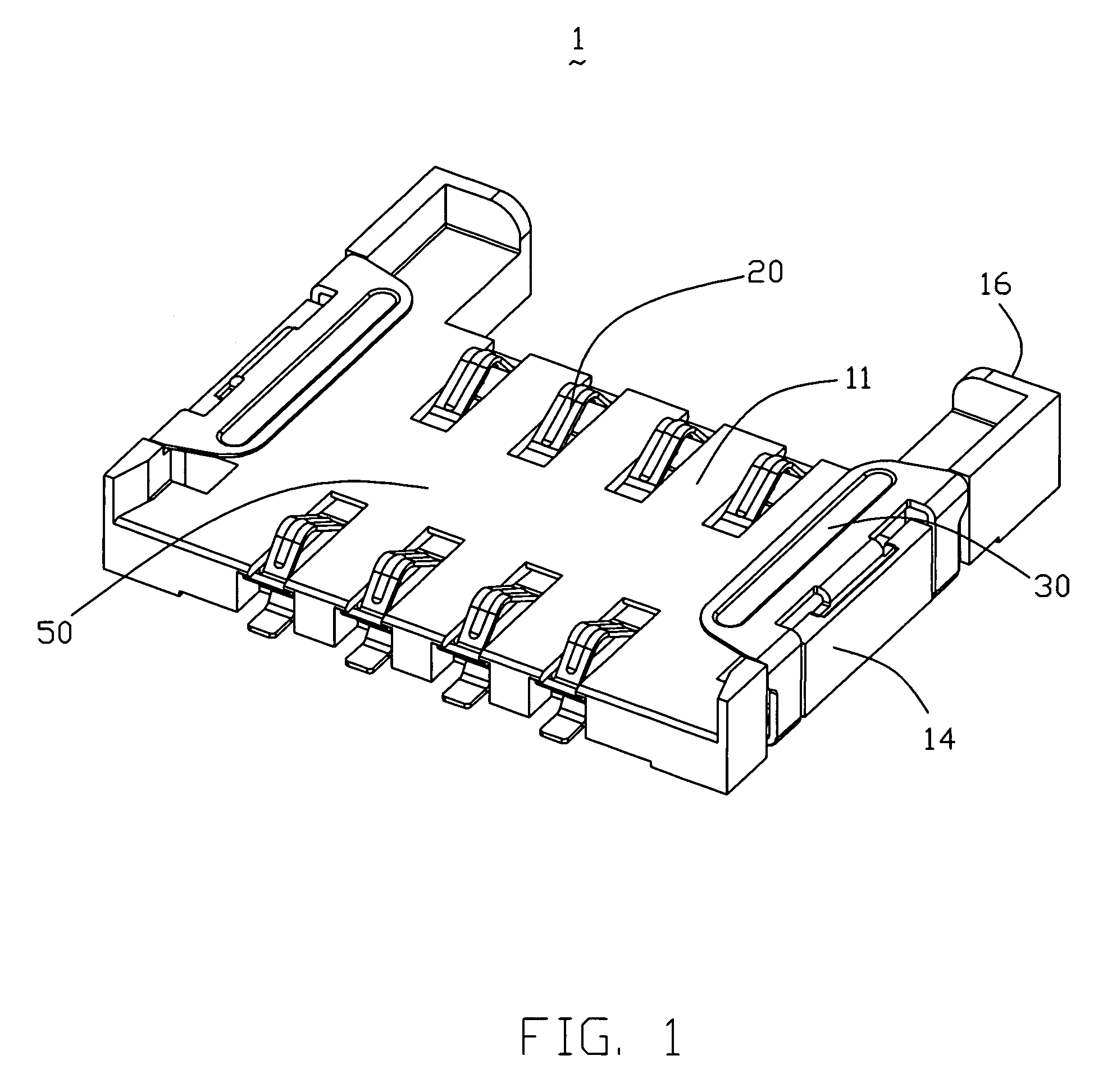 Electrical card connector