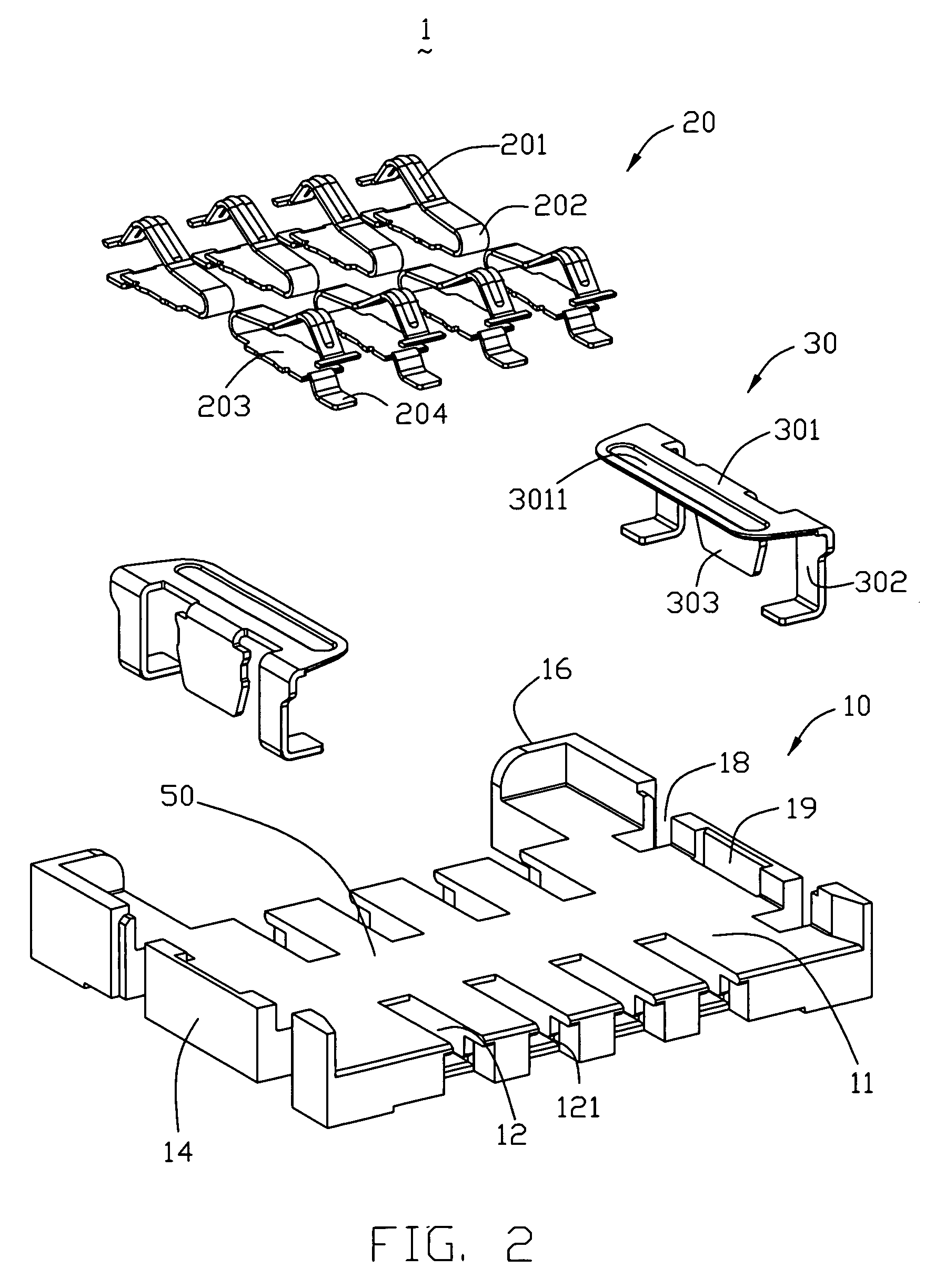 Electrical card connector