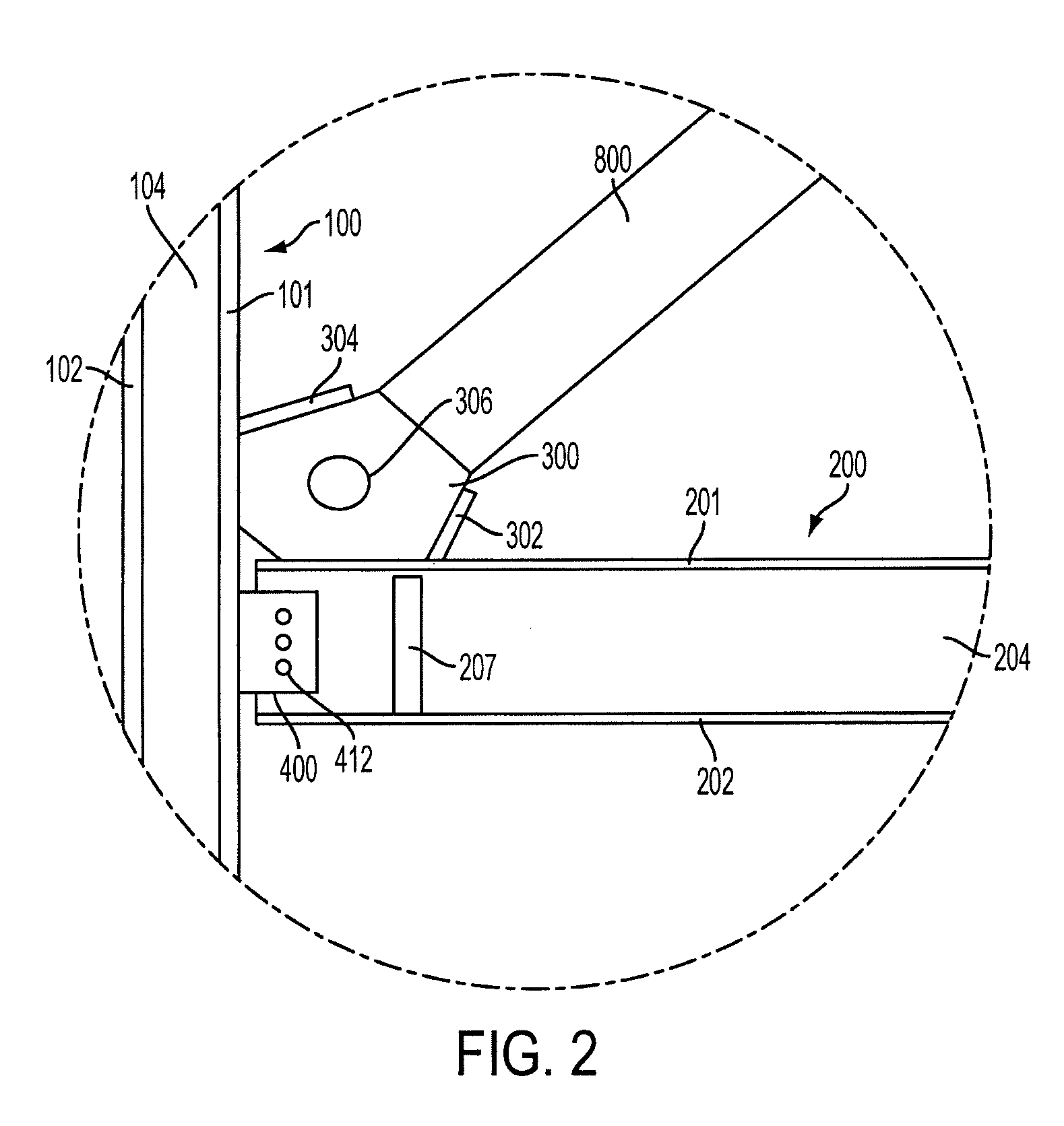 Braced frame force distribution connection