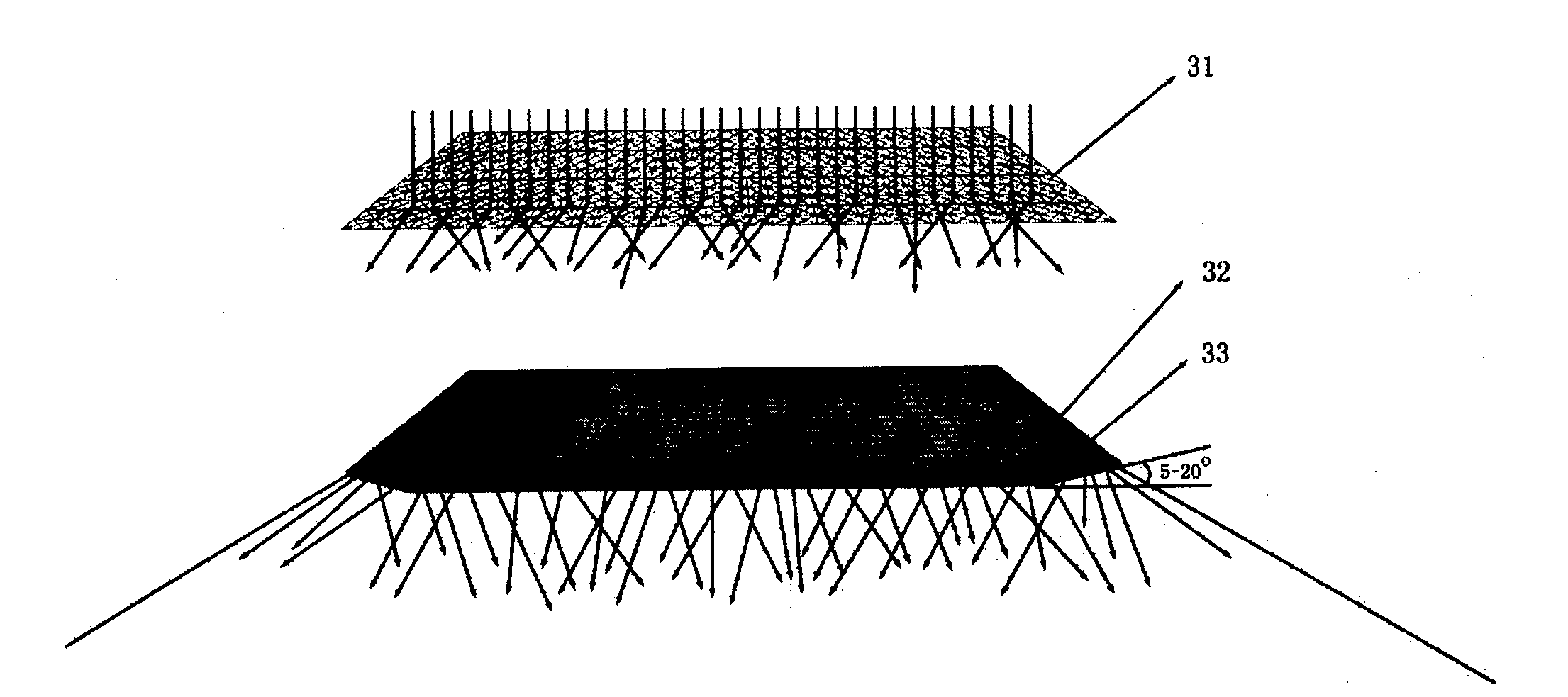 Anti-glare structure of lamp