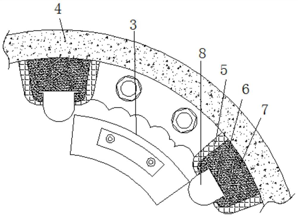 Computer case hoisting stall self-locking mechanism