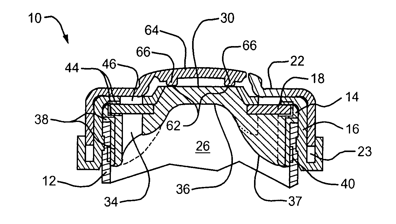 Needle penetrable and laser resealable lyophilization device and related method