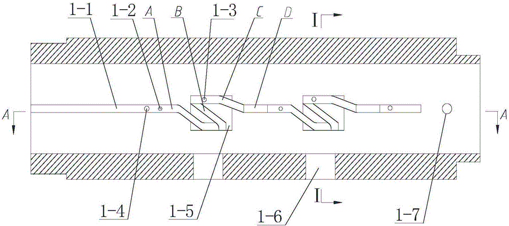 Full-bore multistage-key switch type fracturing slide sleeve