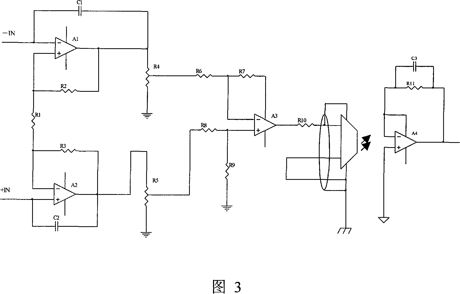 Electrostimulation noise elimination instrument