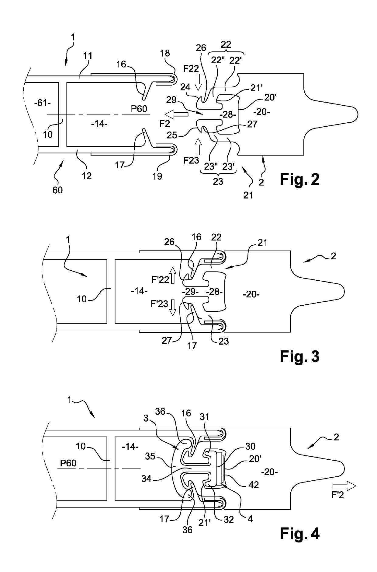 Signaling assembly for a door leaf, door and corresponding transport vehicle