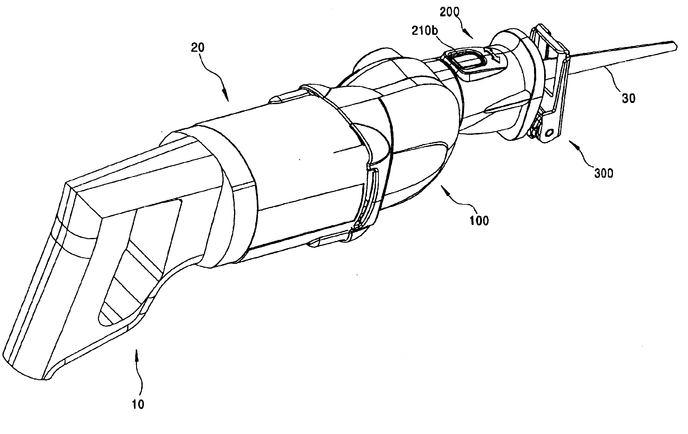 Adjustable Reciprocating Saw