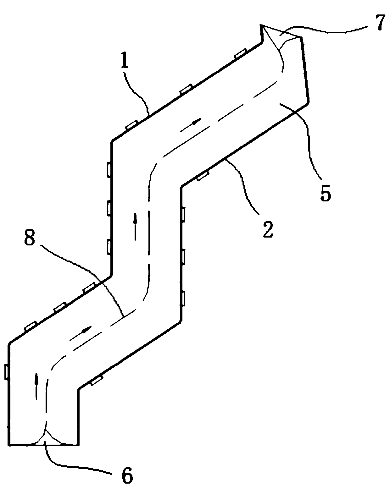 Cut tobacco sorting device